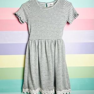 Rare Editions Stripped dress, casual or formal, size 10/12